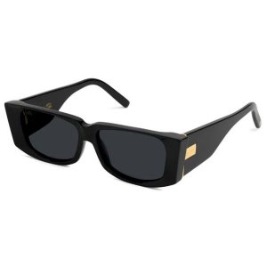 9FIVE / "ANGELO" BLACK & 24K GOLD SUNGLASSES