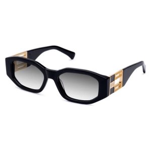 9FIVE / "LEVELS" BLACK & 24K GOLD LIGHT GRADIENT SUNGLASSES