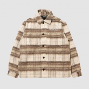 DREAM TEAM / ARCH LOGO MOHAIR FLANNEL JACKET