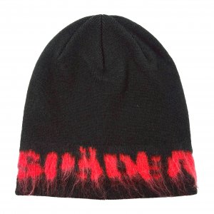 SP5DER WORLD WIDE / FUZZY LOGO MOHAIR BEANIE 