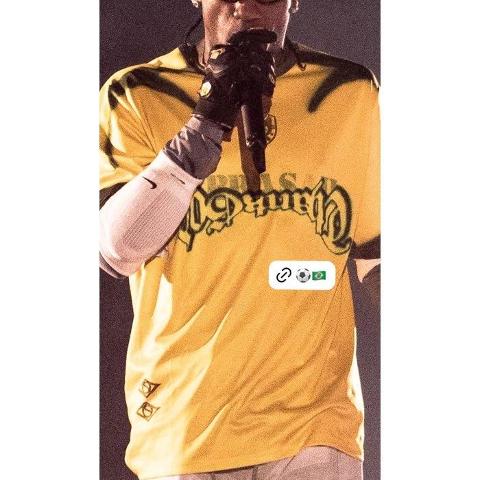 Travis Scott Cactus Jack サッカージャージ ゲームシャツ 新品 Travis Scott Cactus Jack サッカージャージ ゲームシャツ