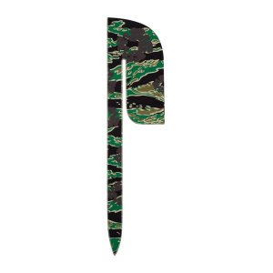 DENIM TEARS / GREEN CAMO COTTON WREATH DURAG