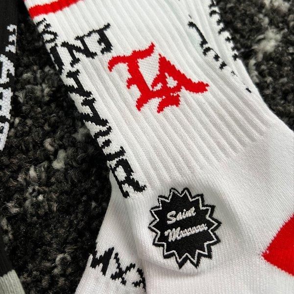 SAINT Mxxxxxx × BORNXRAISED / SINNER SOCKS - GANGSTA MARKET