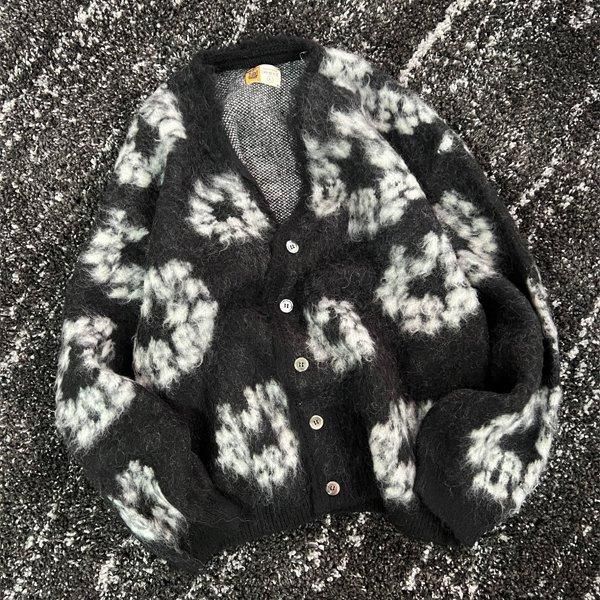SAINT MXXXXXX x Denim Tears Floral Cardigan | ブラック