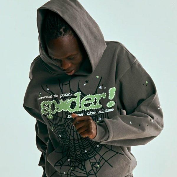 SP5DER WORLD WIDE / PUNK V2 HOODIE - GANGSTA MARKET 【ギャングスタ