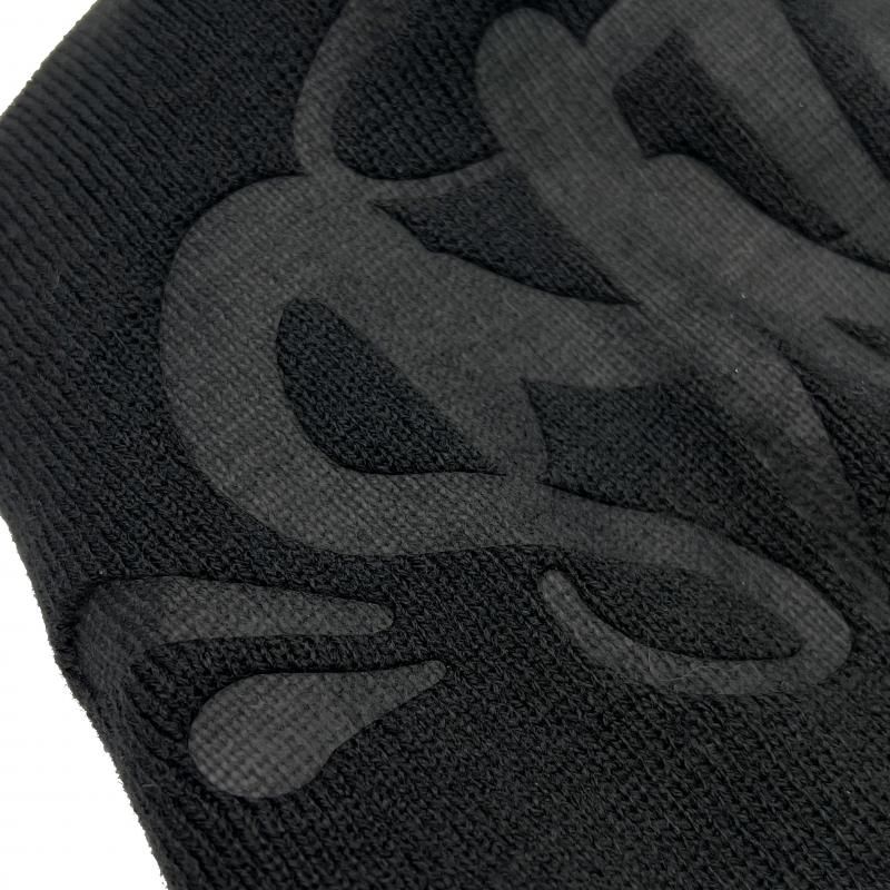 【新品未使用】Syna World SYNA DEBOSSED BEANIE Syna Running Cap Syna World Skull Hat 2025 New Knitting Syna
