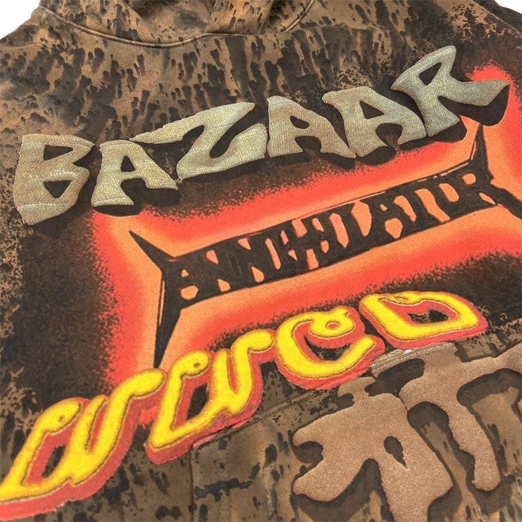 CACTUS JACK × ComplexCon × CPFM / BAZAAR HOODIE - GANGSTA MARKET