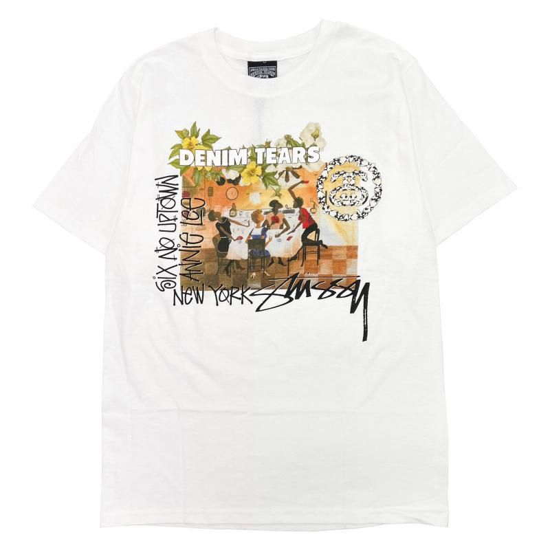 DENIM TEARS × STUSSY / ANNIE LEE ARTIST TEE - GANGSTA MARKET