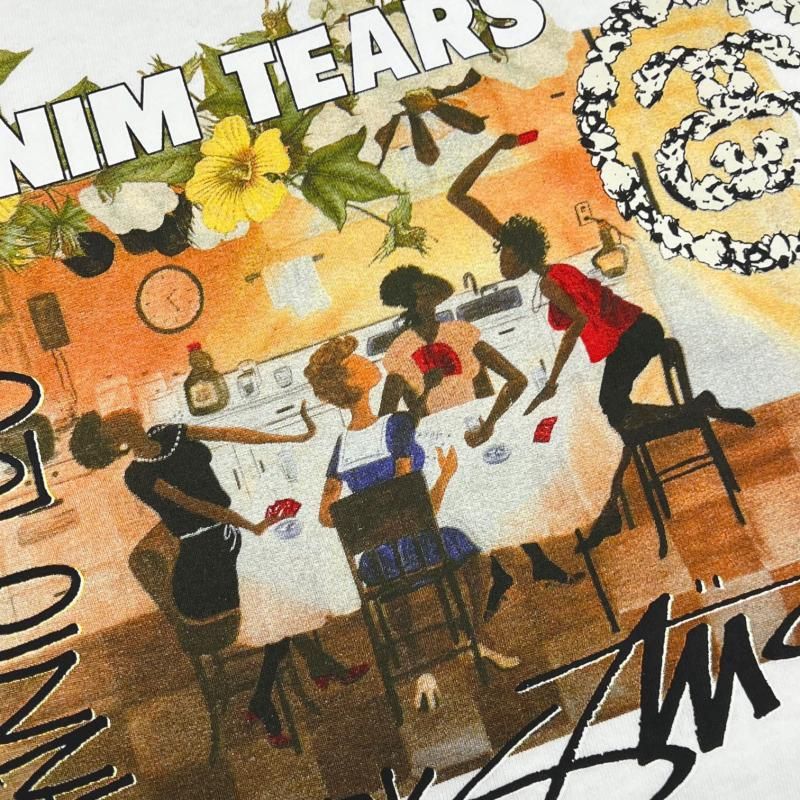 希少コラボ【STUSSY×DENIM TEARS】ANNIE LEE ARTIST TEE DENIM TEARS × STUSSY / ANNIE LEE ARTIST TEE - GANGSTA MARKET