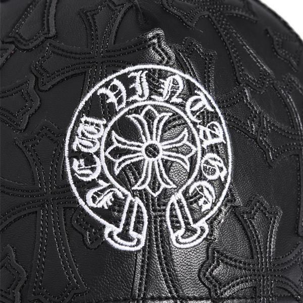 帽子 NEWVINTAGE CROSS EMBLEM LEATHER MESH CAP NEW VINTAGE / NV CROSS LEATHER MESH CAP - GANGSTA MARKET