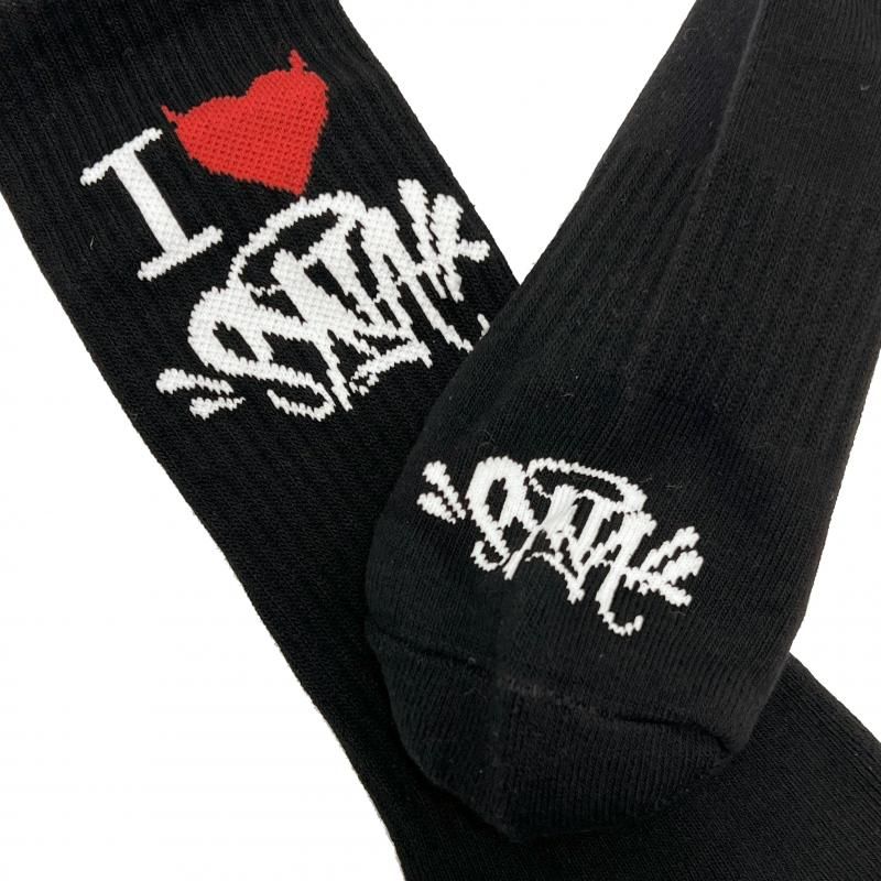 SYNA WORLD / I HEART SYNA CREW SOCK - GANGSTA MARKET