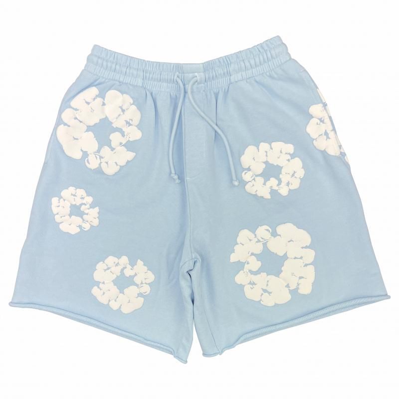 DENIM TEARS / THE COTTON WREATH SWEAT SHORTS - GANGSTA