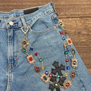 NO BRAND / AURA GEM WALLET CHAIN (B)
