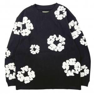 DENIM TEARS / COTTON WREATH LONG SLEEVE T-SHIRT