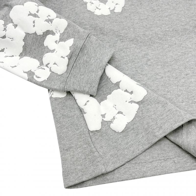 DENIM TEARS / COTTON WREATH LONG SLEEVE T-SHIRT - GANGSTA