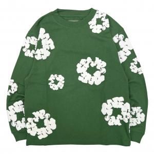 DENIM TEARS / COTTON WREATH LONG SLEEVE T-SHIRT