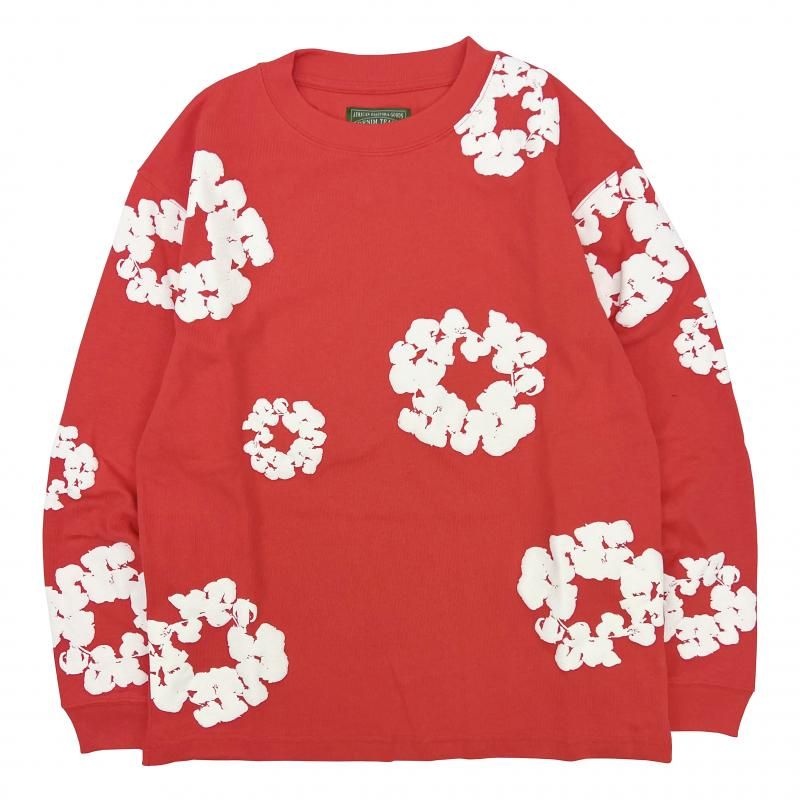 トップス DENIMTEARS Long Sleeve Cotton Wreath Tee Denim Tears Long Sleeve Cotton Wreath Tee “Black”