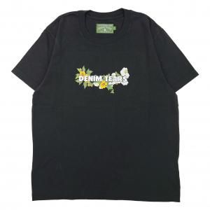 DENIM TEARS / COTTON FLORAL T-SHIRT