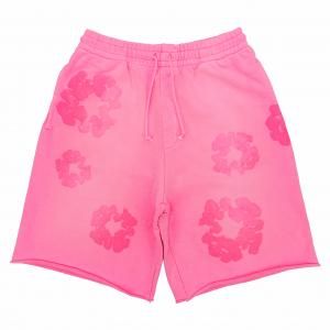 DENIM TEARS / MONO COTTON WREATH SWEAT SHORTS