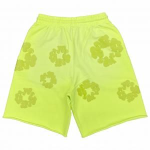 DENIM TEARS / MONO COTTON WREATH SWEAT SHORTS