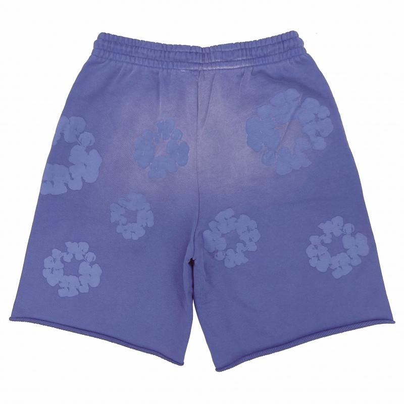 DENIM TEARS / MONO COTTON WREATH SWEAT SHORTS - GANGSTA MARKET