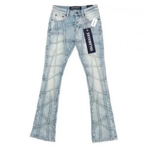 VALABASAS / "STREAK" STACKED FLARE JEAN