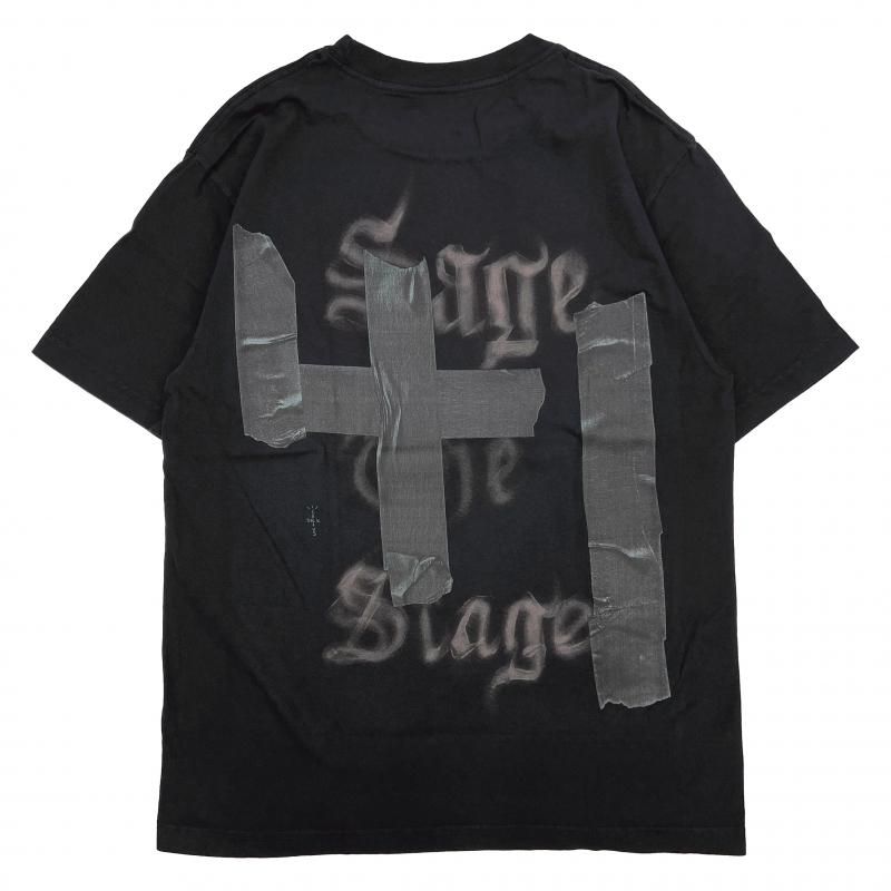 国内発送■CACTUS JACK■×WWE STRAIGHT EDGE TEE CACTUS JACK / CJ × WWE WRESTLEMANIA 41 TEE - GANGSTA MARKET