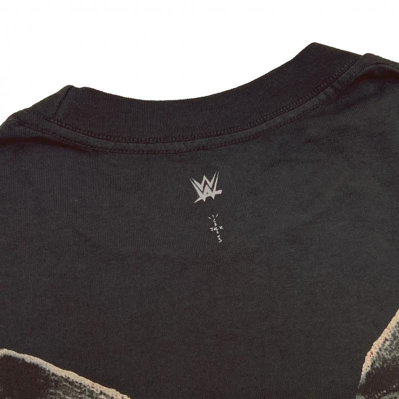 CACTUS JACK / CJ × WWE STRAIGHT EDGE TEE (CM PUNK) - GANGSTA