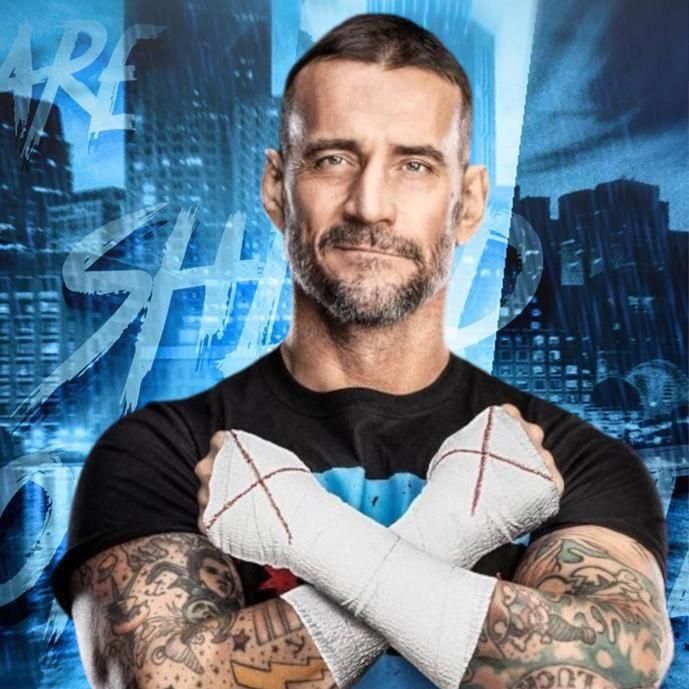 CACTUS JACK / CJ × WWE STRAIGHT EDGE TEE (CM PUNK) - GANGSTA