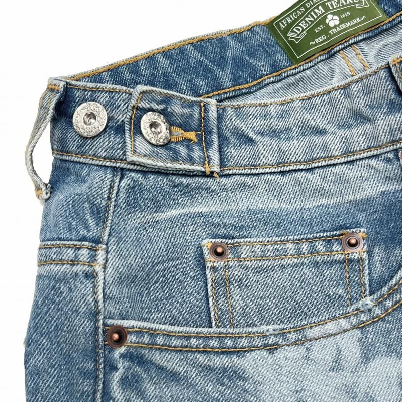 30%OFF】 DENIM TEARS / LASER WREATH JEAN SHORT □定価
