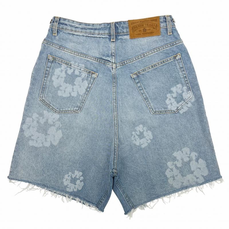 DENIM TEARS / LASER WREATH JEAN SHORT - GANGSTA MARKET