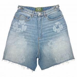 DENIM TEARS / LASER WREATH JEAN SHORT