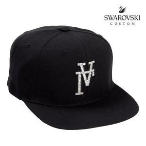 KRHYME DESIGN / "FLIP LA 2 -SWAROVSKI CUSTOM-" SNAPBACK CAP