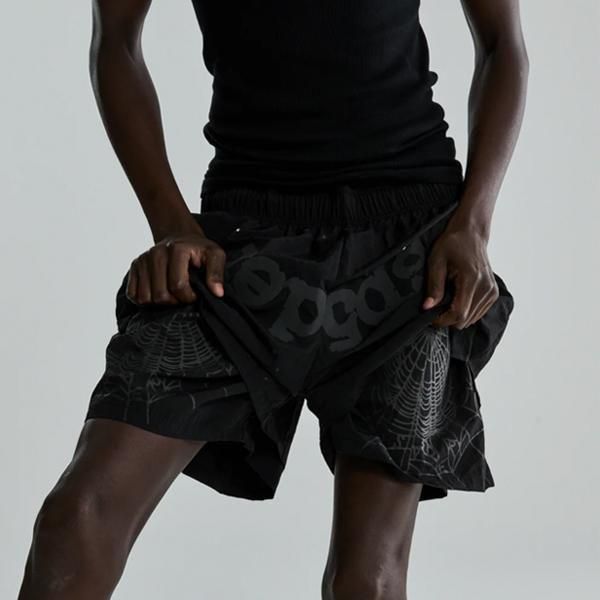 SP5DER / OG WEB DOUBLE LAYER SHORT - GANGSTA MARKET