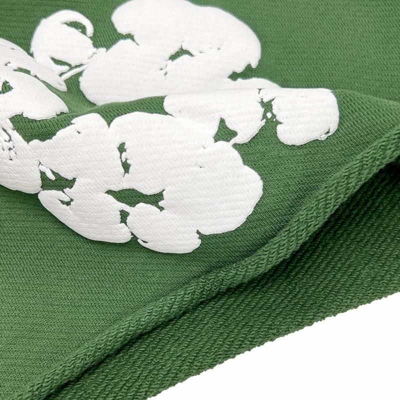 DENIM TEARS / MONO COTTON WREATH SWEAT SHORTS - GANGSTA MARKET