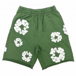 DENIM TEARS / MONO COTTON WREATH SWEAT SHORTS