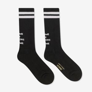 COMME des GARCONS HOMME / COTTON PILLED WITH LINES SOCKS