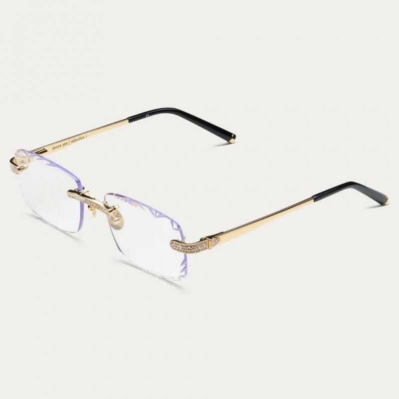 JAMES ORO / ICED CLEAR SIGNATURE GEM CUT - GANGSTA MARKET