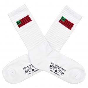 DENIM TEARS /1619 PAN AFRICAN AMERICAN FLAG SOCKS