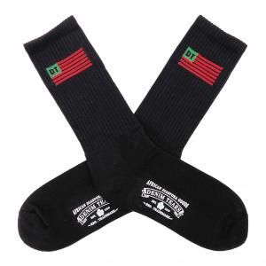 DENIM TEARS /1619 PAN AFRICAN AMERICAN FLAG SOCKS