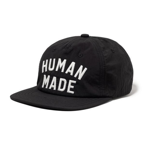 HUMAN MADE　今季 ナイロンキャップ　ブラック HUMAN MADE ブラック ナイロンキャップ