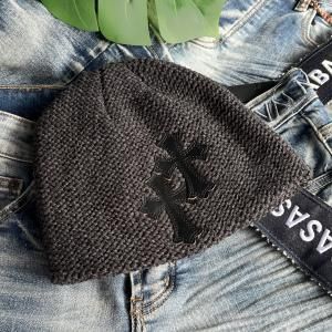 ADVANCE / CROSS LEATHER BEANIE