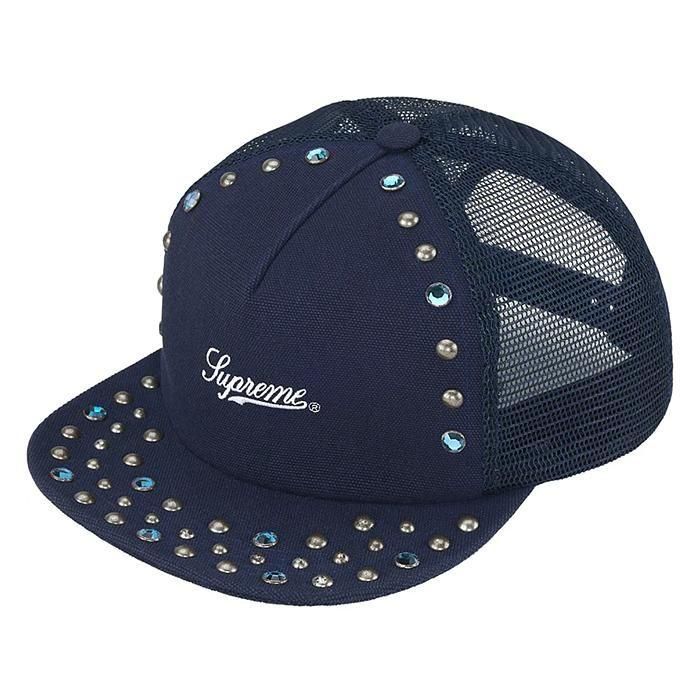 SUPREME × b.b.simon / STUDDED MESH CAP - GANGSTA MARKET