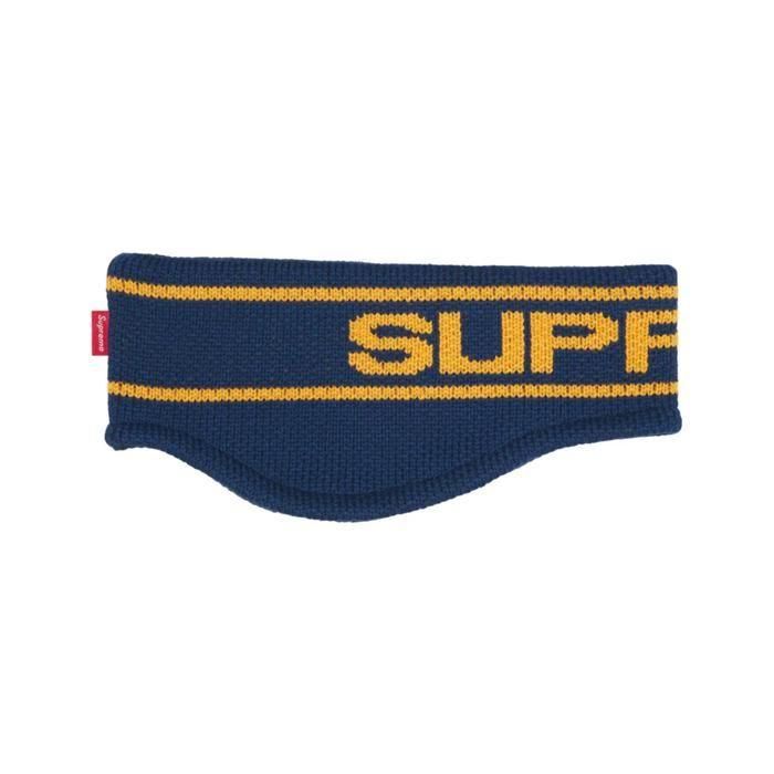 帽子 Supreme Contrast Logo Headband Contrast Logo Headband - Shop - Supreme