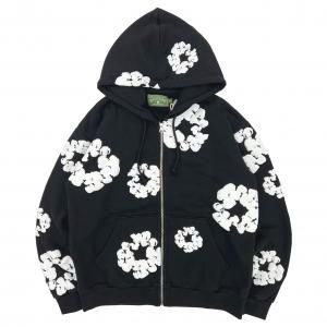 DENIM TEARS / COTTON WREATH ZIP HOODIE