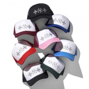 NEW VINTAGE / CHROME YORK EMBLEM RHINESTONE MESH CAP (8color)