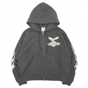 ICONIQ / MOTOR CYCLES ZIP HOODIE