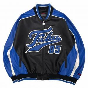 FUBU / FAUX LEATHER GAME JACKET