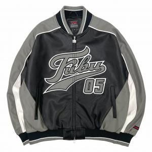 FUBU / FAUX LEATHER GAME JACKET