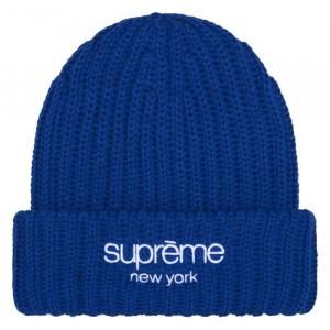 SUPREME / CLASSIC LOGO CHUNKY RIBBED BEANIE